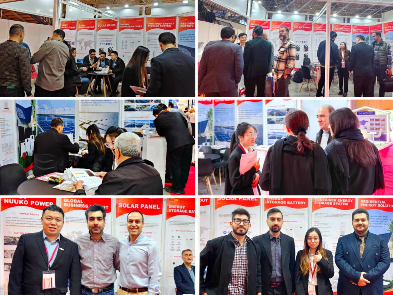 Nuuko brille au 15e Salon international iranien des énergies renouvelables et de l'efficacité énergétique