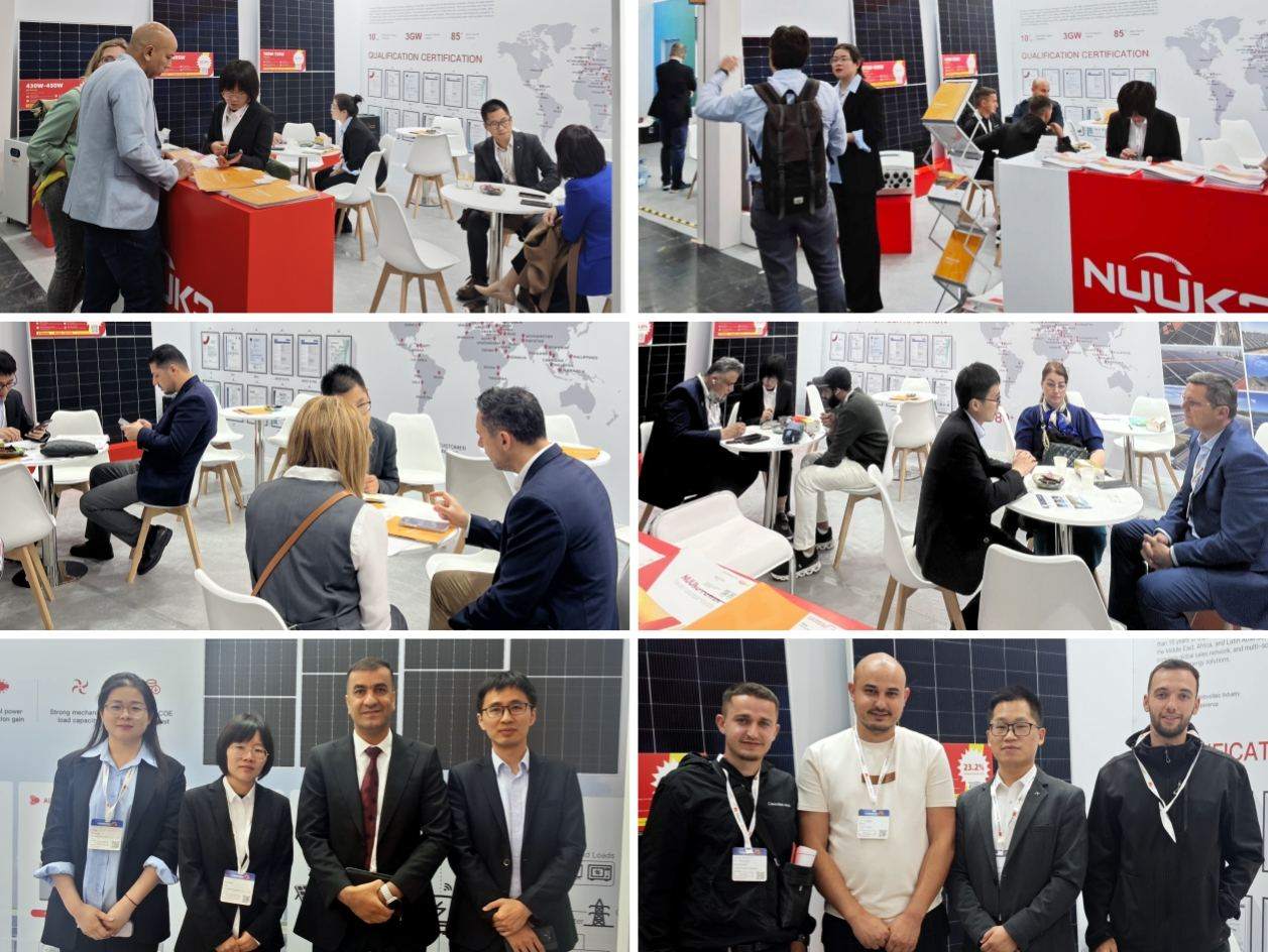 Nuuko brille à Intersolar Europe avec ses nouveaux produits solaires et de stockage d'énergie, contribuant ainsi à la transformation énergétique de l'Europe.